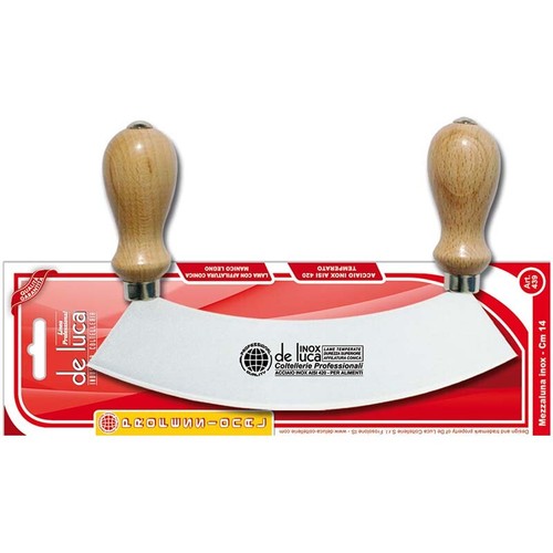 Mezzaluna acciaio inox - in,