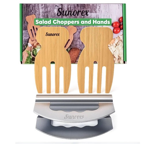 Salad chopper set - salad,