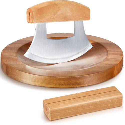 Pcs mezzaluna ulu knife - mezzaluna,