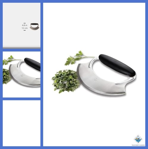 Mezzaluna inch stainless - mezzaluna, 6.5
