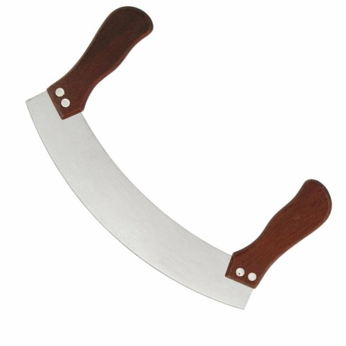 Mezzaluna curved chopping - mezzaluna,