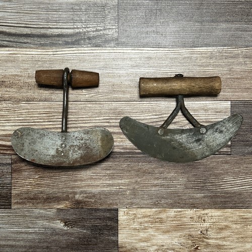Antique mezzaluna food chopper - antique,