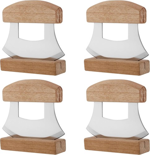Pack stainless steel ulu - 4,