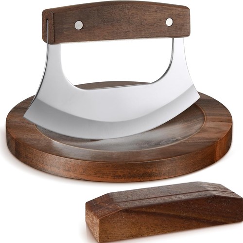 Wood pcs mezzaluna ulu - wood,,