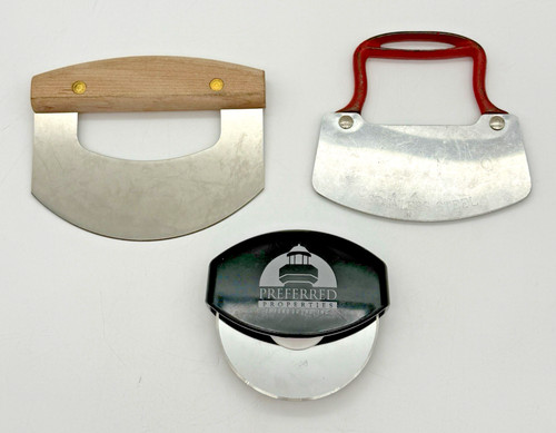 Vintage mezzaluna chopper - mezzaluna,