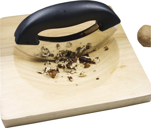 Mezzaluna chopper and - , cutting