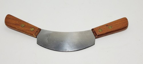 Vintage wood handle - handle, curved