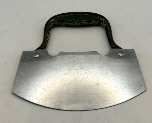 Vintage mezzaluna herb - herb, chopper