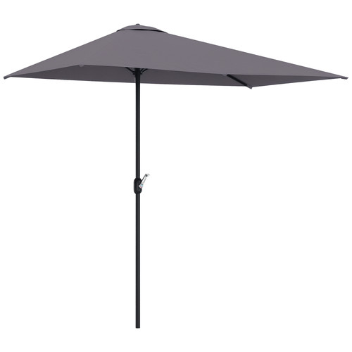 Outsunny ombrellone parete - outsunny,