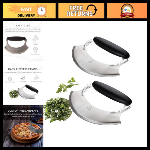 Mezzaluna knife set - mezzaluna,